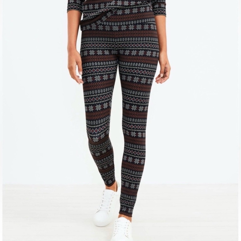LOFT Lou and Grey Fair Isle Leggings